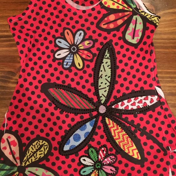 Red Top❤️Fun💚Colorful - Picture 2 of 3