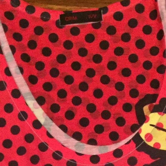 Red Top❤️Fun💚Colorful - Picture 3 of 3