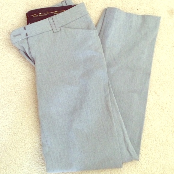 Express Design Studio Editor Gray Dress Pants