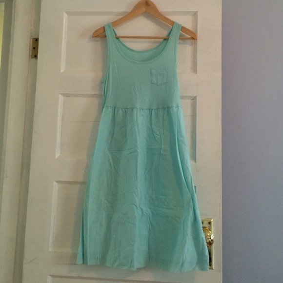 Turquoise Cotton Sundress