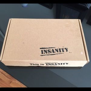 Insanity workout videos- like new