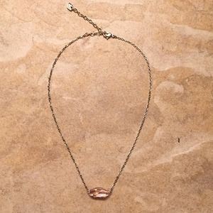 Authentic Swarovski Light Pink Crystal Necklace