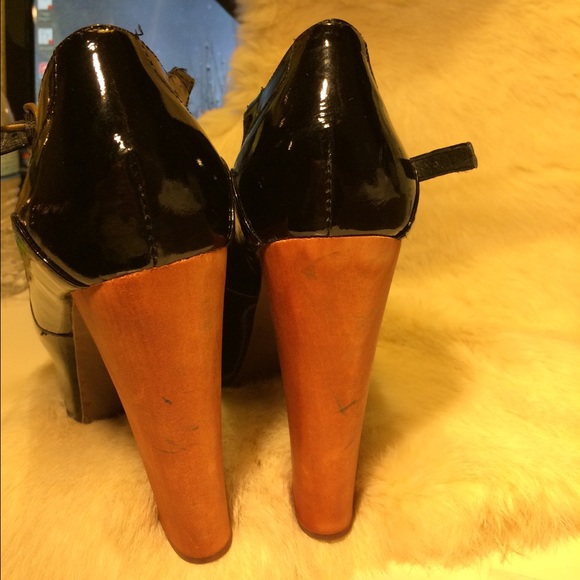 Jeffrey Campbell black patent foxy-wood - Picture 4 of 4