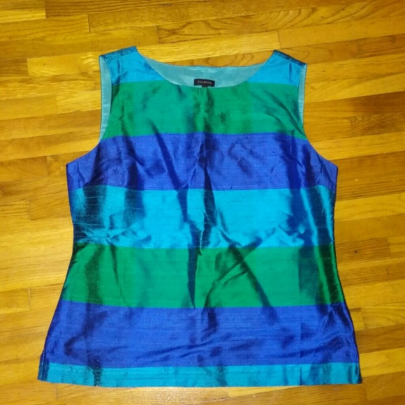 Talbots sleeveless shirt!