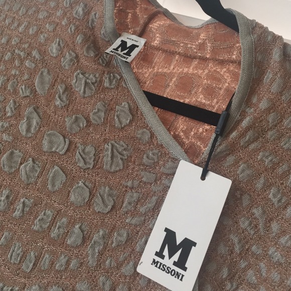 NWT MISSONI Croc Appliqué Mini Dress or Top🐊 - Picture 6 of 8