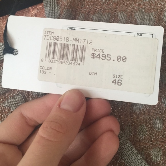 NWT MISSONI Croc Appliqué Mini Dress or Top🐊 - Picture 7 of 8