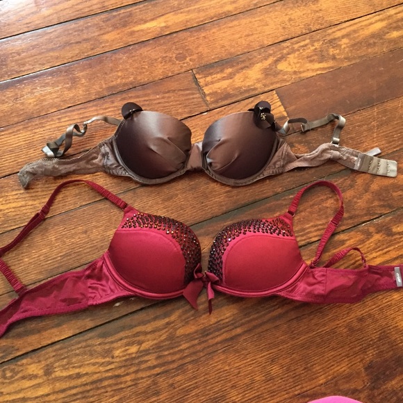 Two bras