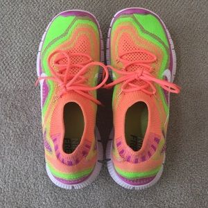 Multicolor Nike Flyknit Free 3.0