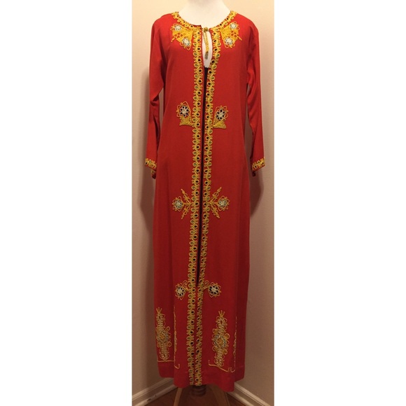 ‼️Firm‼️ Vintage Handmade Caftan w/ Embroidery