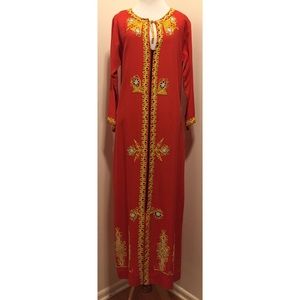 ‼️Firm‼️ Vintage Handmade Caftan w/ Embroidery