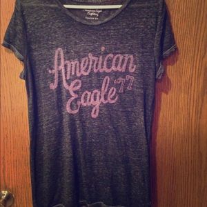 Gray American Eagle T-Shirt