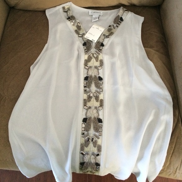 Beaded blouse