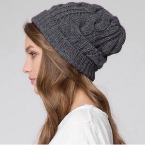 Brandy Melville Grey Knit Beanie