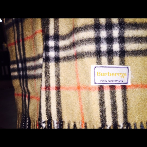 Authentic Burberry 100% Cashmere scarf