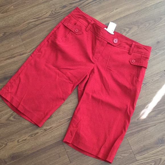 Bermuda style dress shorts