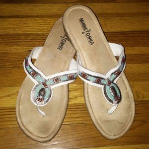 Minnetonka sandals!