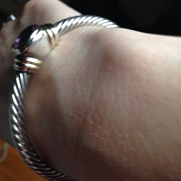 🎉🎉3/3 H.P. David Yurman bangle bracelet🎉🎉 Fab! - Picture 2 of 4