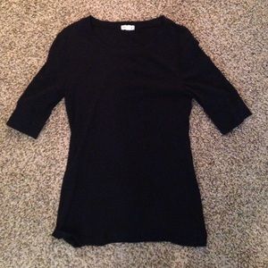 Zenana outfitters, black, 3/4 sleeve tshirt!