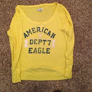 American eagle, yellow long sleeve!