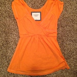 Abercrombie Orange tshirt!
