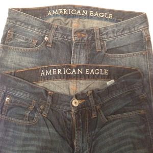 2 pair Men's American Eagle jeans size 30/30