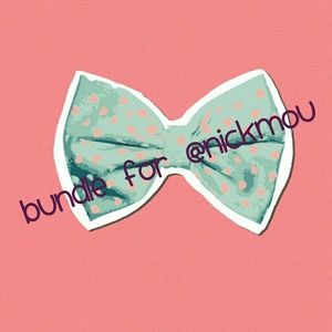 Bundle of 6 items for @nickmou