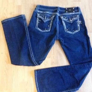 Size 30 Easy Bootcut Miss Me Jeans!