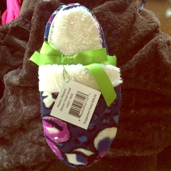 Vera Bradley slippers size small
