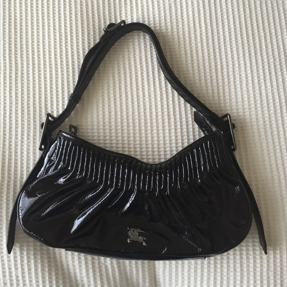 Black Patent Leather Burberry! Impeccable!!