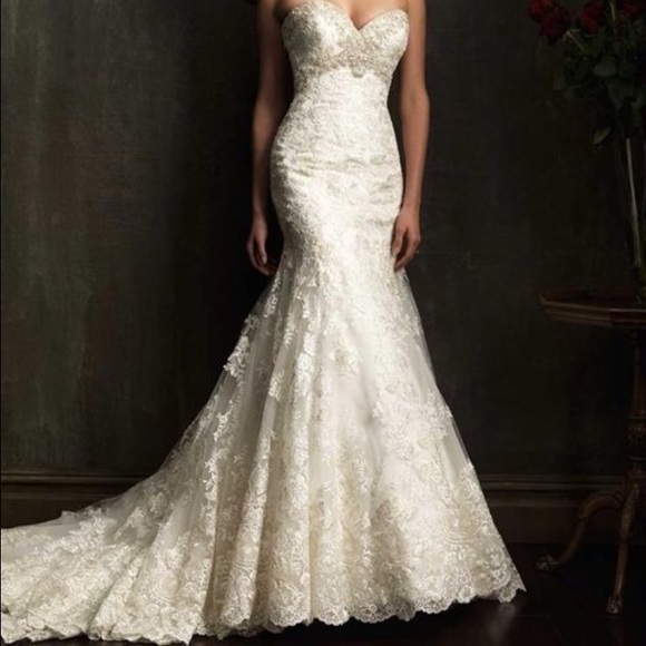 SOLD 💍 !!!! Allure 9051 wedding dress - Picture 2 of 4