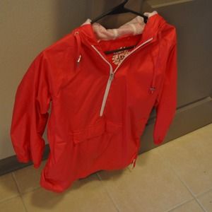 Coral Eddie Bauer Rain Jacket (Women's)
