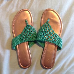 BCBG Generation Turquoise Sandals!!