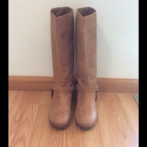 True Religion Holon Leather Riding Motorcycle Boot