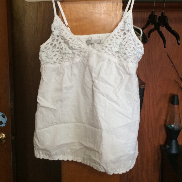 Old Navy white tank top