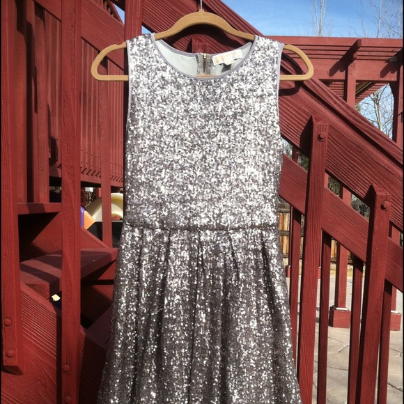 MICHAEL KORS Sparkly Sleeveless Dress Size M