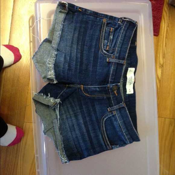 Abercrombie denim shorts
