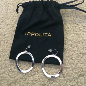 Ippolita genuine silver earrings