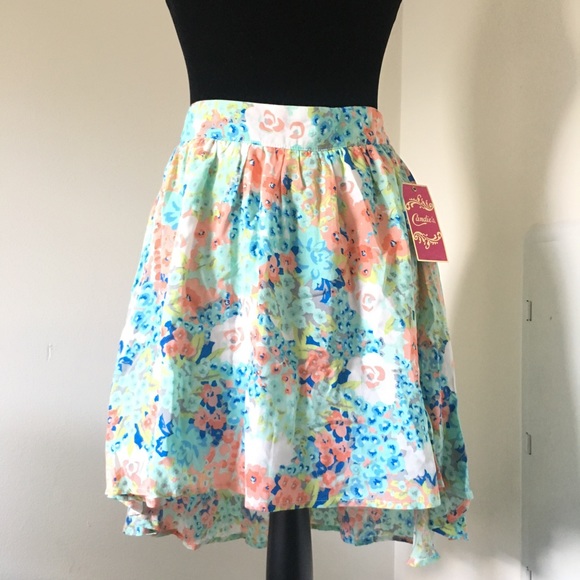 Candie's Dresses & Skirts - Floral High Low Skirt