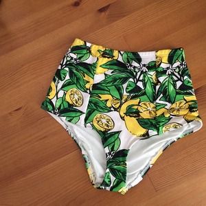 Xs American apparel high wasted swim bottom