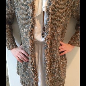Anthropologie Sweater-coat By Sparrow