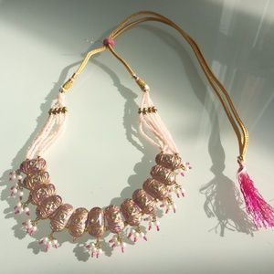 Handcrafted Indian necklace!