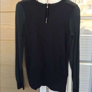 NWT color block sweater