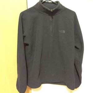 NORTH FACE fleece half zip