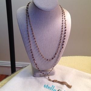 Stella&Dot Gitane tassel necklace