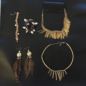 Brass gold accessories PACKAGE