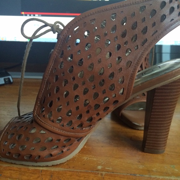 Ann Taylor Loft open toe heels