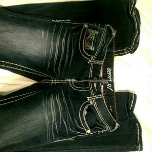 Dark wash jeans