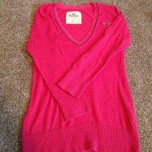 Pink Hollister sweater