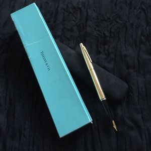 Tiffany & Co 18K gold pen