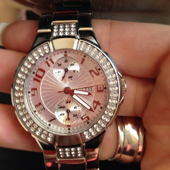 Guess Swarovski Crystal watch❤️ 2/2715 HOST PICK❤️ - Picture 4 of 4